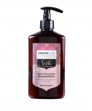 Taastav šampoon Arganicare Silk Protein, 400 ml