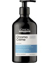 Neutraliseeriv šampoon helepruunidele juustele L’Oreal Professionnel Chroma Creme, 500 ml