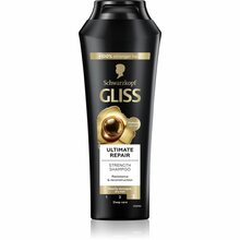 Energiat andev šampoon kuivadele ja kahjustatud juustele Schwarzkopf Gliss Ultimate Repair, 250 ml