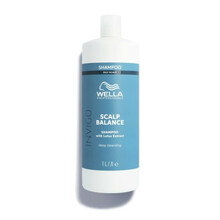 Sügavpuhastav šampoon rasusele peanahale Wella Professionals Invigo Scalp Balance, 1000 ml