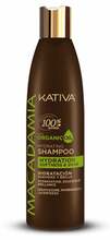 Niisutav šampoon Kativa Macadamia, 355 ml
