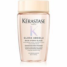 Niisutav ja sära andev šampoon Kerastase Gloss Absolu Bain Hydra-Glaze, 80 ml