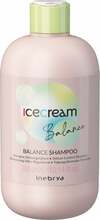 Šampoon rasustele juustele Inebrya Ice Cream Balance, 300 ml