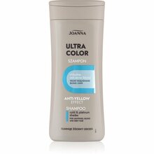 Puhastav ja toitev šampoon heledatele juustele Joanna Ultra Color System, 200 ml