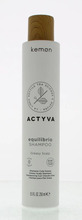 Puhastav šampoon kiiresti rasunevatele juustele Kemon Actyva Equilibrio, 250 ml
