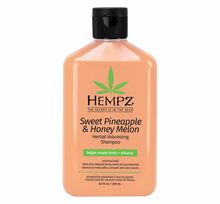 Juustele voluumi andev šampoon Hempz Sweet Pineapple & Honey Melon, 250 ml