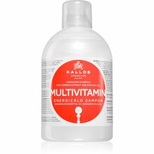 Energiseeriv šampoon Kallos Multivitamin ženšenni ekstrakti ja avokaadoõliga, 1000 ml