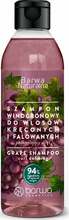 Šampoon lokkis ja lainelistele juustele Barwa Natural Grape, 300 ml