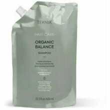 Niisutav šampoon Lakme Teknia Organic Balance, täitepakend, 600 ml