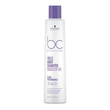 Silendav šampoon rahututele juustele Schwarzkopf Professional BC Frizz Away, 250 ml