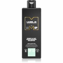Niisutav šampoon meega ja kaeraga Label.M Honey & Oat, 300 ml
