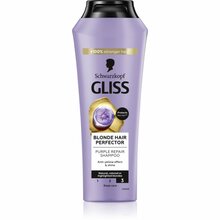 Juuksešampoon Schwarzkopf Gliss Blonde Hair Perfector, 250 ml