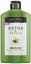 Puhastav ja värskendav šampoon John Frieda Detox & Repair, 250 ml