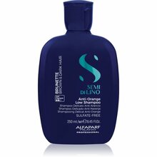 Neutraliseeriv šampoon tumedatele juustele Alfaparf Milano Semi di Lino Brunette, 250 ml