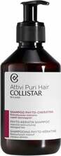Taastav šampoon kahjustatud juustele Collistar Attivi Puri Phyto-Keratin, 250 ml