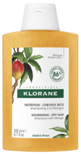 Toitev šampoon mangovõiga Klorane, 200 ml