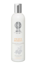 Vitamiinišampoon rasustele juustele Natura Siberica Frozen Berries, 400 ml