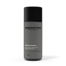 Juuste, habeme ja keha šampoon Sebastian Professional The Multitasker 3in1, 50 ml