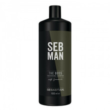 Juukseid tihendav šampoon meestele Sebastian Professional SEB MAN The Boss, 1000 ml