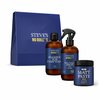 Kingituskomplekt meestele Steves No Bull***t Hair Care Trio Box (šampoon 250 ml, sprei 250 ml, mattpasta 100 g)