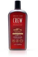 Šampoon, palsam ja dušigeel American Crew Ginger + Tea 3-in-1, 250 ml