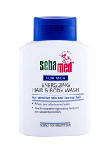 Energiseeriv juuste ja keha pesugeel meestele Sebamed, 250 ml