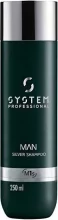 Šampoon meestele System Professional Man Silver (violetne), 250 ml