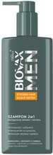 Šampoon juustele ja habemele Biovax Men Strong Hair & Scalp Detox 2in1, 200 ml