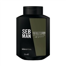 Juuste, habeme ja keha pesugeel meestele Sebastian SebMan Professional The Multitasker, 250 ml