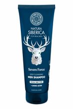 Sügavpuhastav šampoon meestele Natura Siberica For Men Severe Force, 200 ml