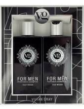 Vivian Gray For Men Oud Wood, 350 ml dušigeel ja šampoon meestele
