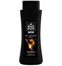 Dušigeel ja šampoon kaks ühes Bialy Jelen 2in1 for men, 300 ml