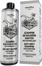 Tonujuv šampoon hallidele juustele meestele Venita Men Anti-Grey, 200 ml