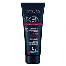 Šampoon meestele 4Organic Men Power Natural Strengthening, 250 ml