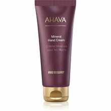 Niisutav kätekreem Ahava Vivid Burgundy Surnumere mineraalidega, 100 ml