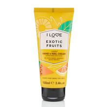 Niisutav käte- ja küünekreem I Love Exotic Fruit, 100 ml