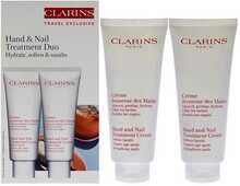 Käte ja küünte hoolduskomplekt Clarins Hand and Nail Treatment Duo Set, 2 x 100 ml