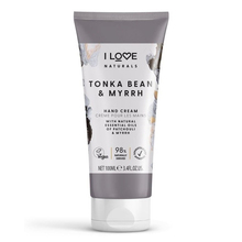 Kätepiim I Love Naturals Tonka Bean & Myrrh, 75 ml