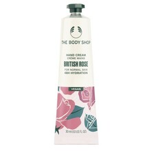 Niisutav kätekreem The Body Shop British Rose, 100 ml