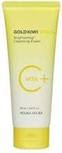 Puhastav näovaht Holika Holika Gold Kiwi Vita C+ Brightening Cleansing Foam, 150 ml