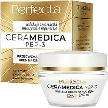 Näokreem kortsude vastu Perfecta CeraMedica PEP-3, 60+, 50 ml