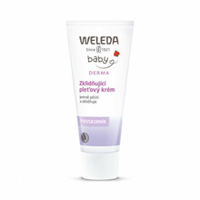 Rahustav näokreem lastele valge kassinaerisega Weleda White Mallow, 50 ml