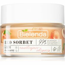Niisutav ja toitev näokreem Bielenda Eco Sorbet Peach, 50 ml