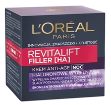 Öökreem L'Oreal Paris Revitalift Filler [HA], 50 ml