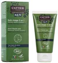Näohooldus Cattier Paris Cattier Homme 3 in 1, 50 ml