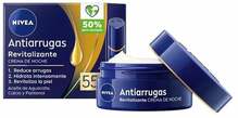 Öökreem naistele Nivea Anti-wrinkle Revitalizing, 50.0 ml, 55+