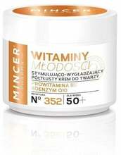 Näokreem Mincer Pharma Vitamins Of Youth 50+ No.352, 50 ml