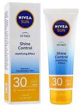 Päikesekaitsekreem näole Nivea Sun Shine Control SPF30, 50 ml