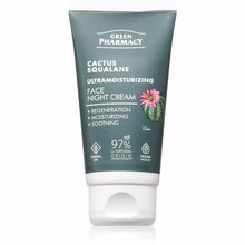 Öökreem Green Pharmacy Cactus + Squalane, 50 ml