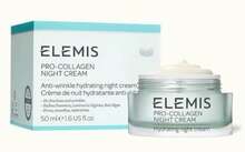 Öökreem naistele Elemis Pro-Collagen, 50 ml
